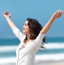 confident woman coach